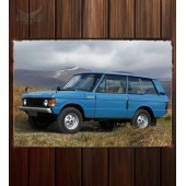 Металлическая табличка Range Rover 3-door